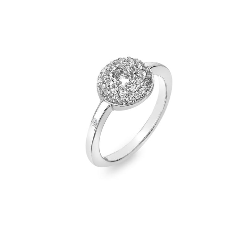 Strieborný prsteň Hot Diamonds Forever DR245-56