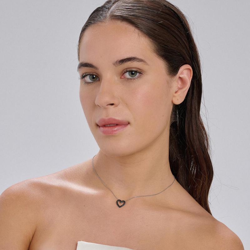 Náhrdelník BROSWAY Fancy Mistery Black Ag 925/1000 FMB126