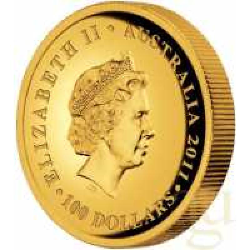 1 Unze Goldmünze Australien Koala 2011 proof / high Relief Prägung
