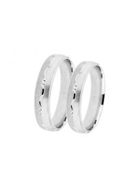 Stříbrný snubní prsten PATTIC AFD061