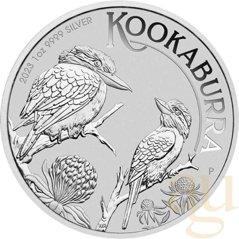 1 Unze Silbermünze Australien Kookaburra 2023