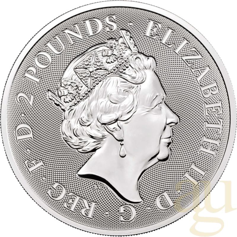 1 unce stříbrná mince Großbritannien Valiant 2021
