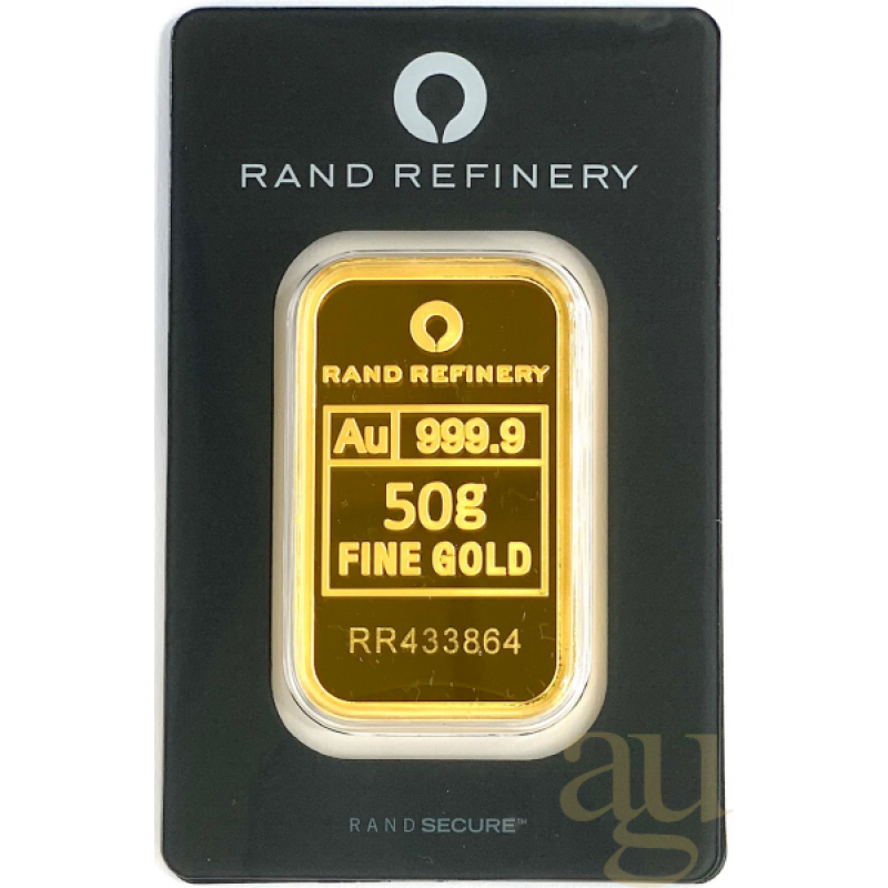 50 Gramm Goldbarren Rand Refinery - Mirage