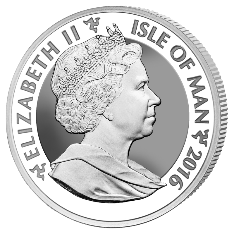 1 unce stříbrná mince archanděl Michael 2016 - Reverse Proof