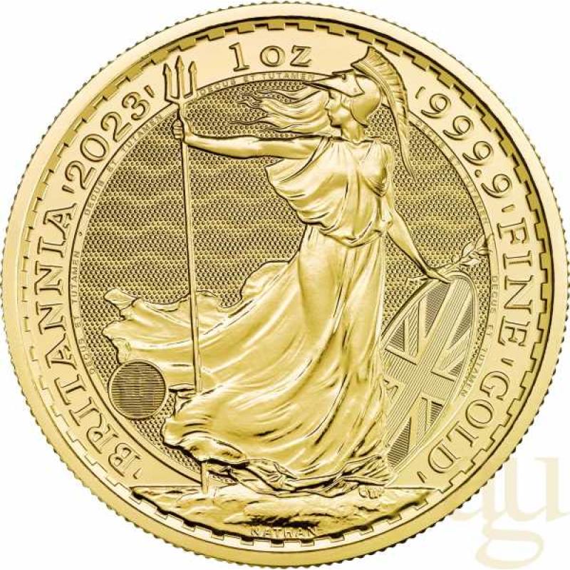 1 Unze Goldmünze Britannia 2023