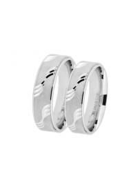 Stříbrný snubní prsten PATTIC AF0762