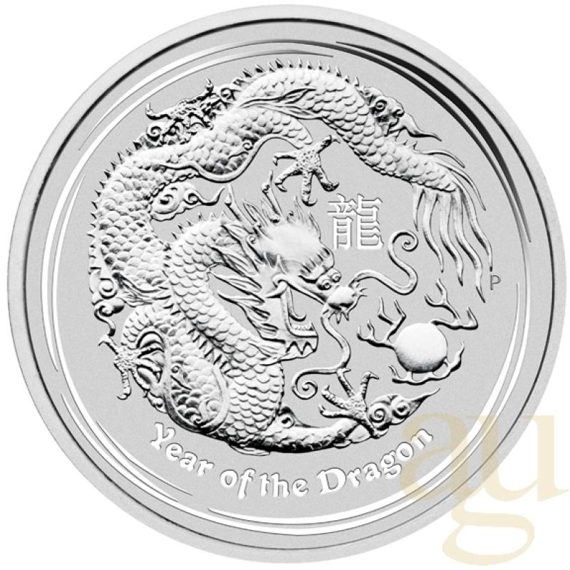 10 Kilogramm Silbermünze Australien Lunar II Drache 2012 - regelbesteuert