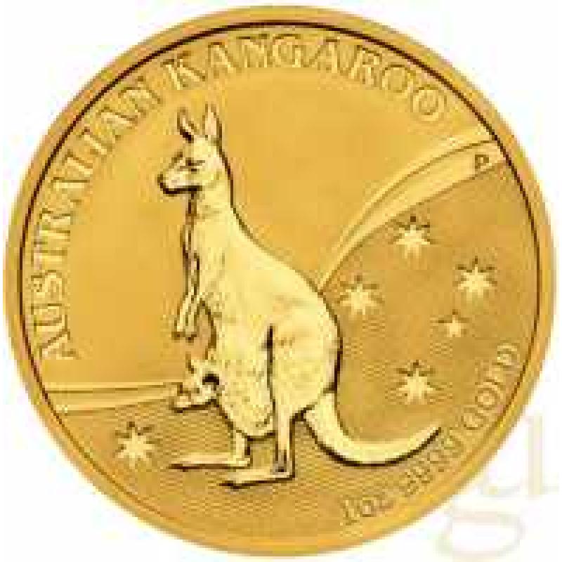 1/10 Unze Goldmünze Australien Känguru 2009