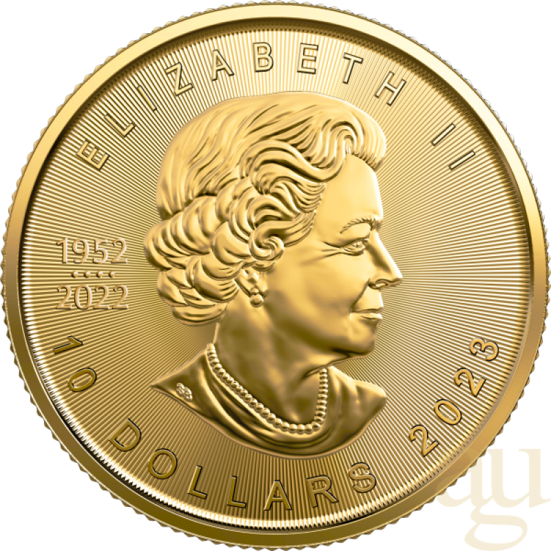 1/4 Unze Goldmünze Maple Leaf 2023