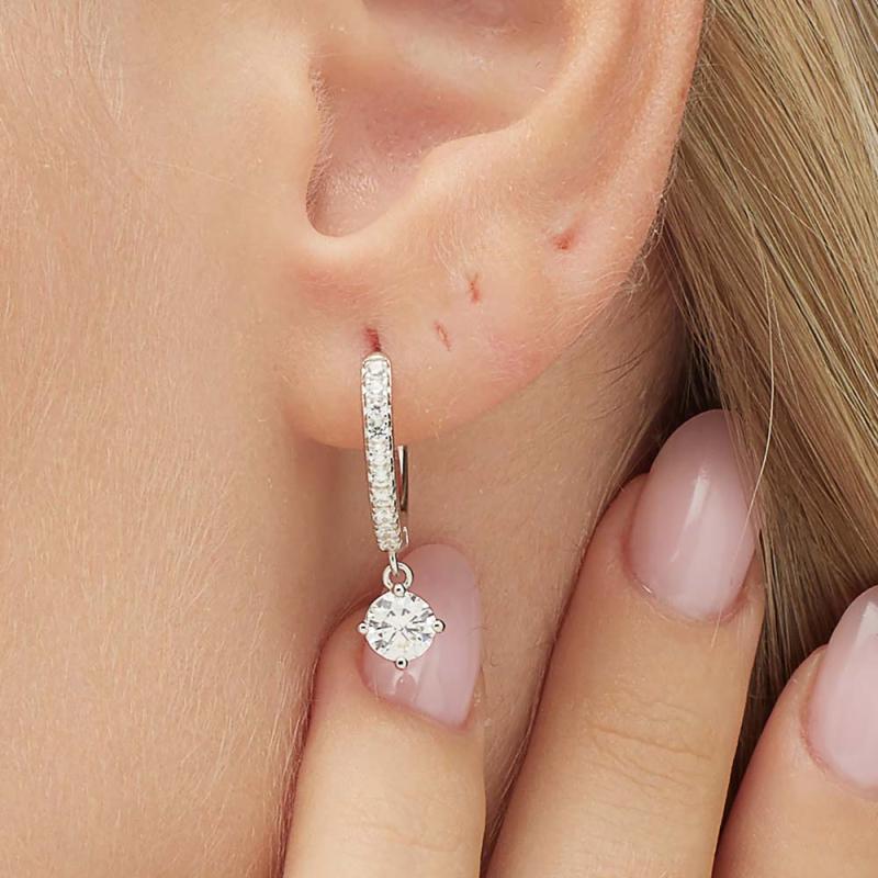 Single náušnice BROSWAY Fancy Infinite White FIW90- 1 Ks