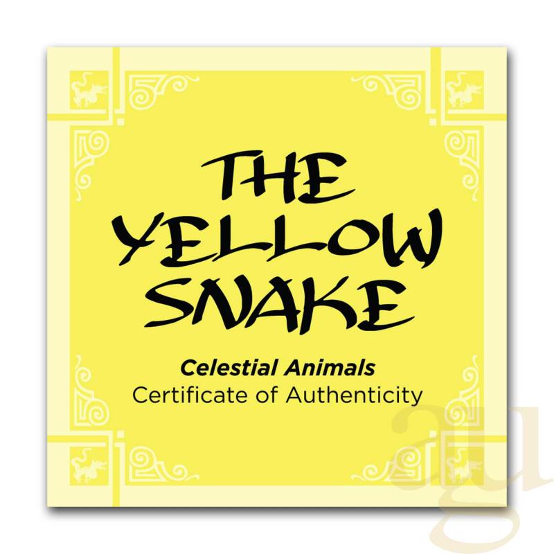 1 unce zlatá mince Niue Celestial Animals - The Red Yellow Snake 2020