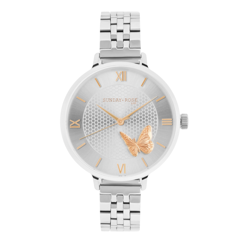 Dámské hodinky JVD SUNDAY ROSE Fashion SUN-F22