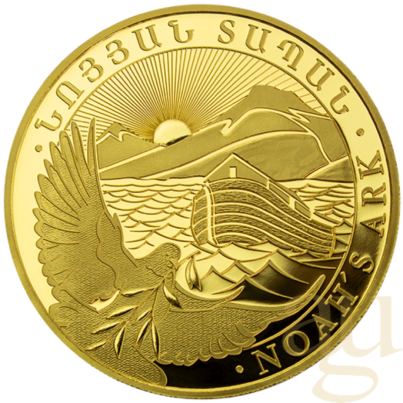 1 gramů zlatá mince Arche Noah 2021