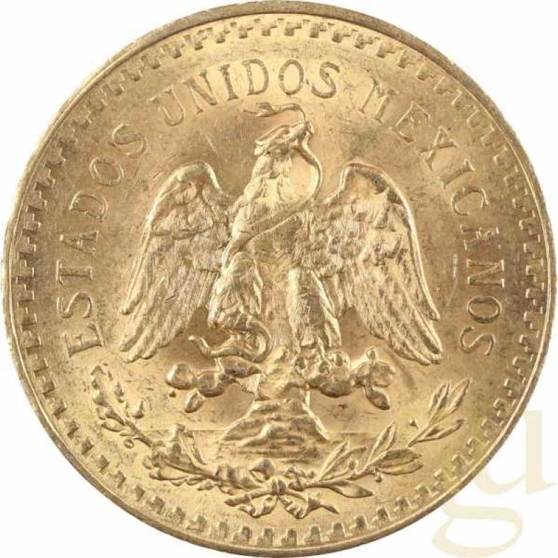 50 Cincuenta Pesos Goldmünze Mexiko Centenario 1926