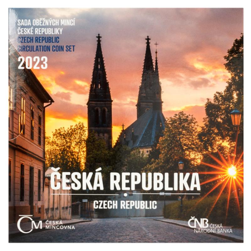 2023 - Sada obežných mincí Česká republika stand 11818