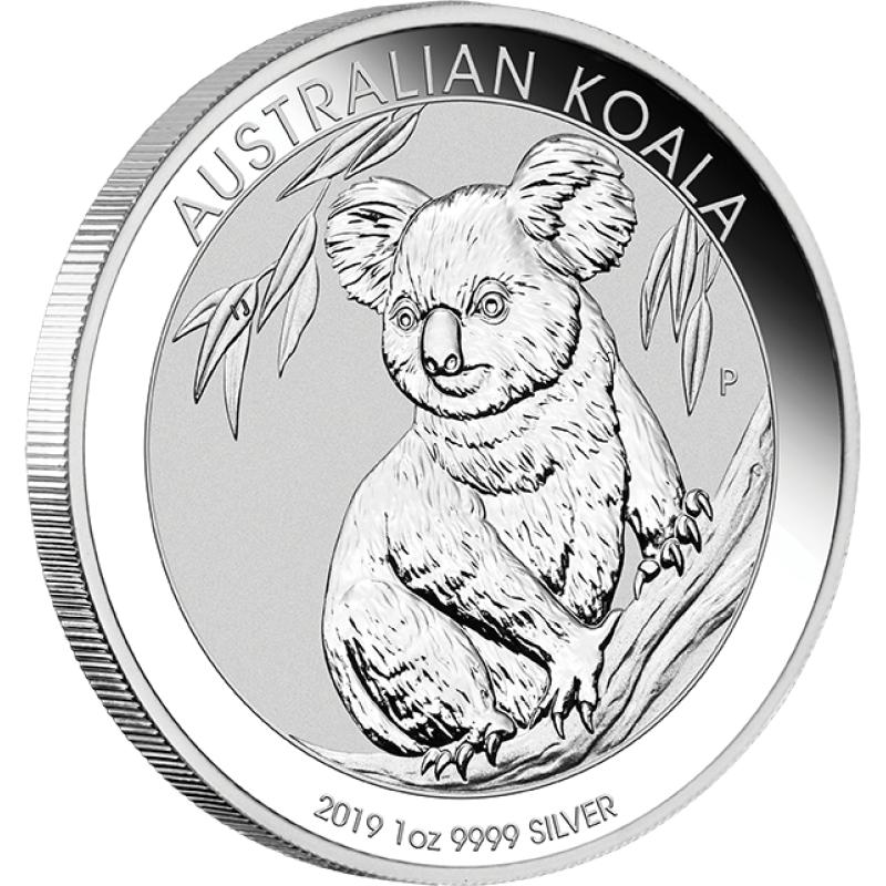 1 unce stříbrná mince Austrálie Koala 2019