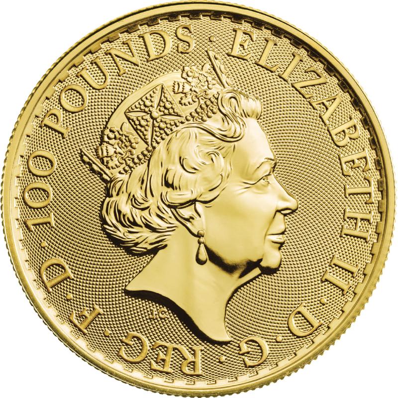 1 unce zlatá mince Britannia 2019