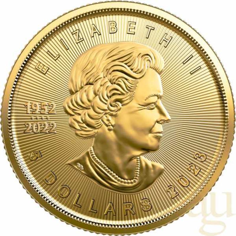 1/10 Unze Goldmünze Maple Leaf 2023