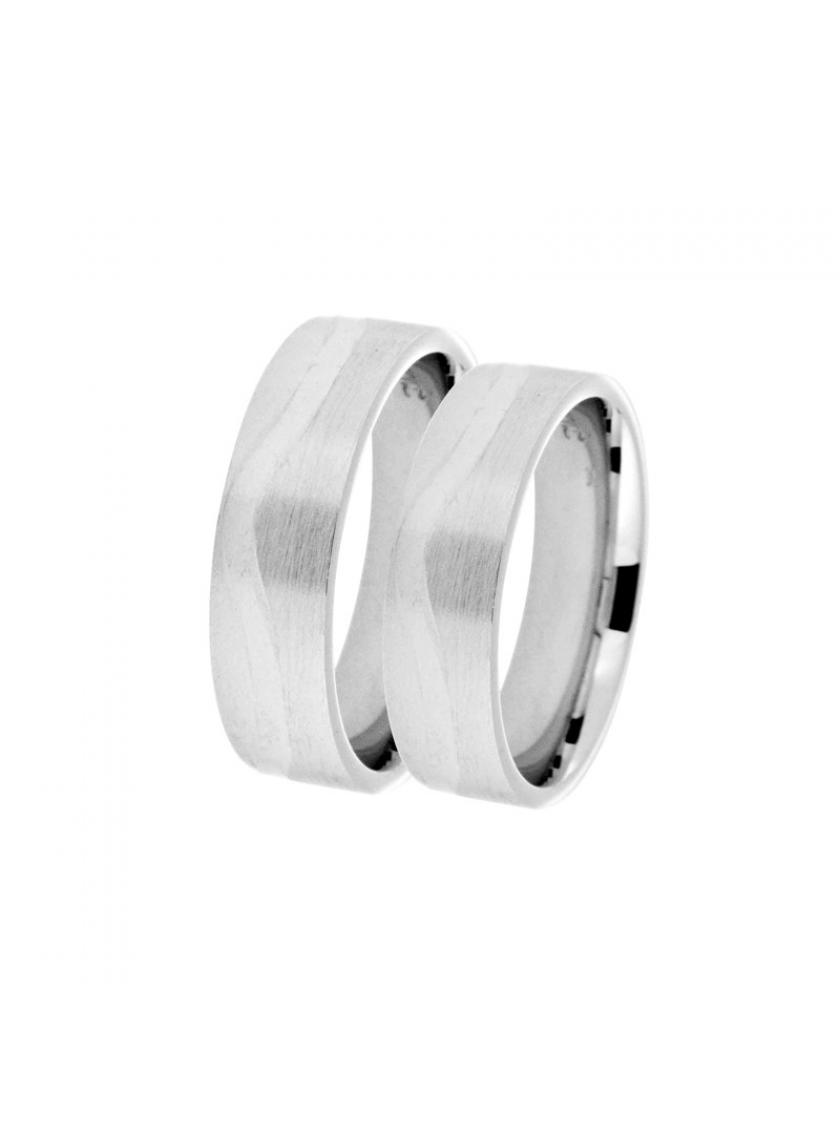 Stříbrný snubní prsten PATTIC AF0931