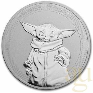 1 unce stříbrná mince Niue Star Wars - Grogu 