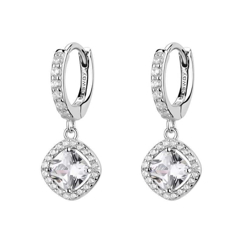 Náušnice BROSWAY Fancy Infinite White FIW161