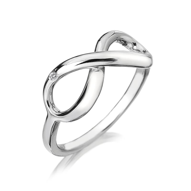 Stříbrný prsten Hot Diamonds Infinity DR14401-56
