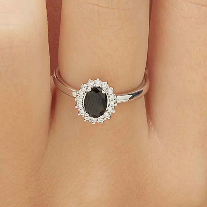 Prsten BROSWAY Fancy Mistery Black FMB75 Velikost 54