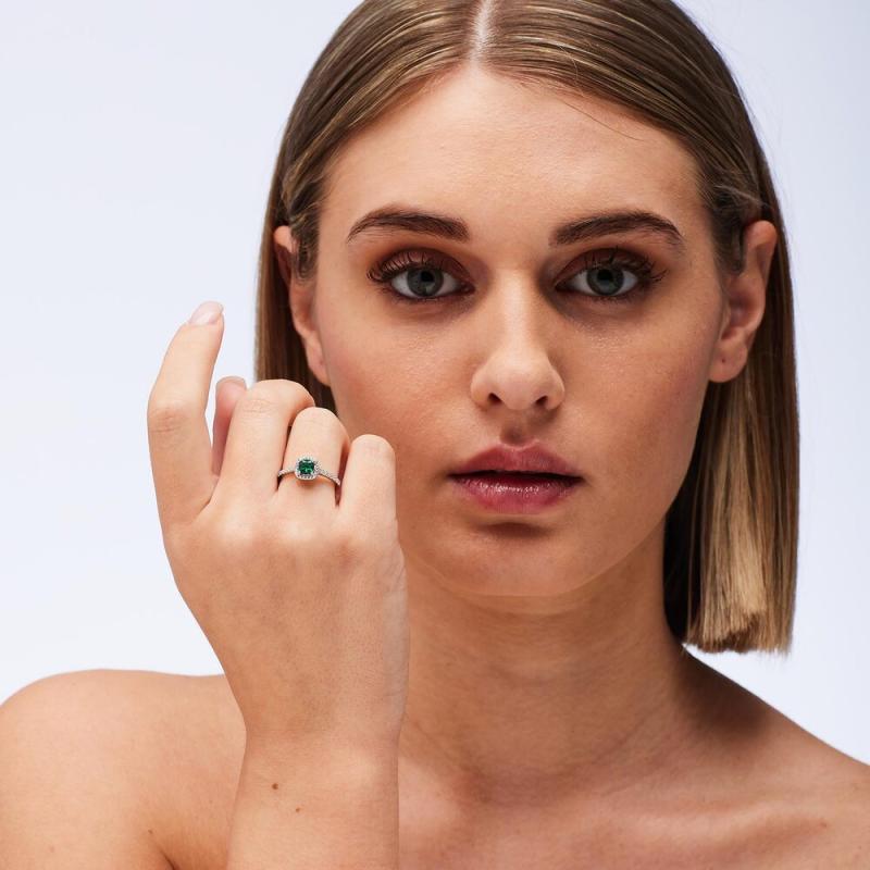 Prsten BROSWAY Fancy Life Green AG 925/1000 FLG143