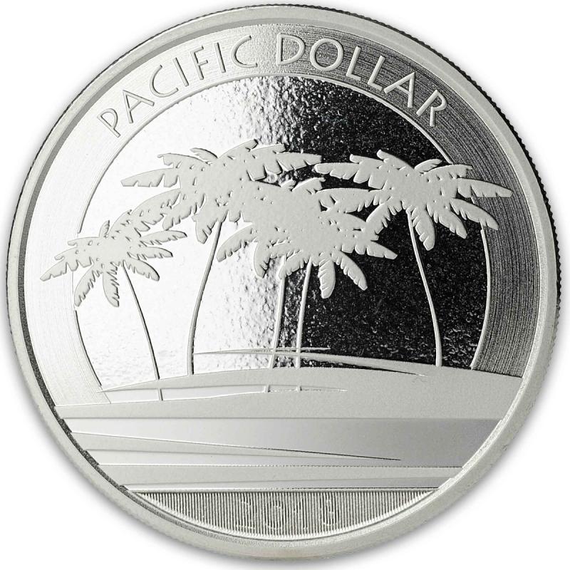 1 unce stříbrná mince Fiji Pacific Dollar 2018