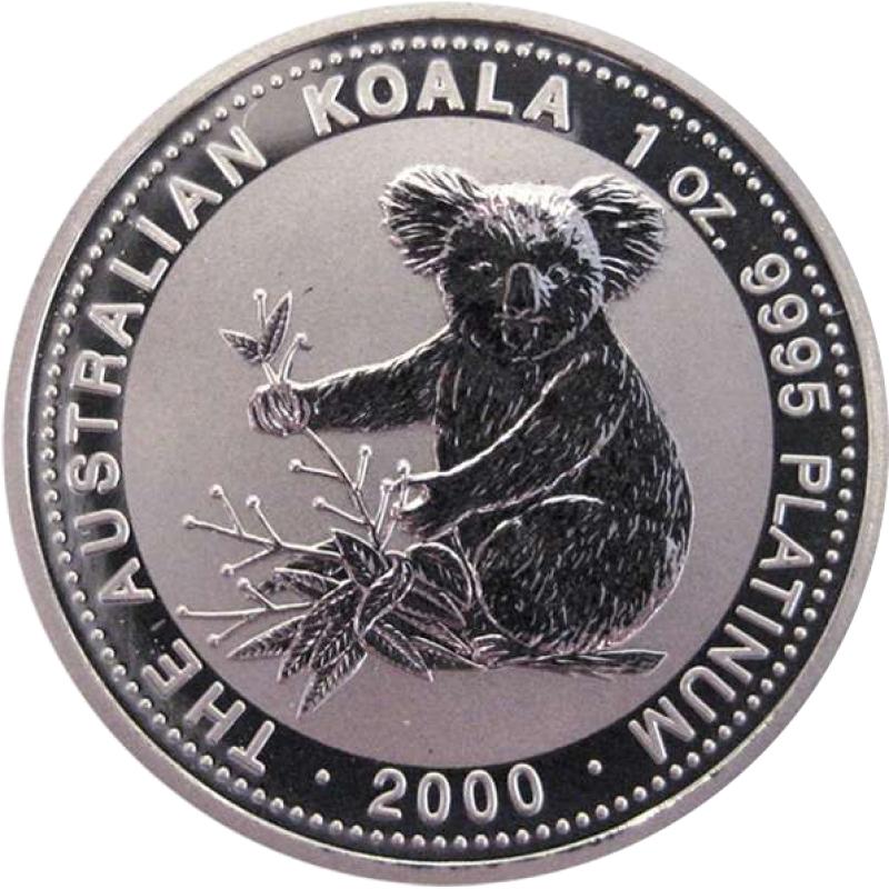 1/20 unce platinová mince Austrálie Koala