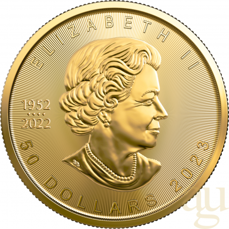 1 Unze Goldmünze Maple Leaf 2023