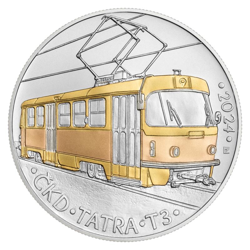 2024 - PSM 500Kč Tramvaj ČKD Tatra T3 Standart/B.K.