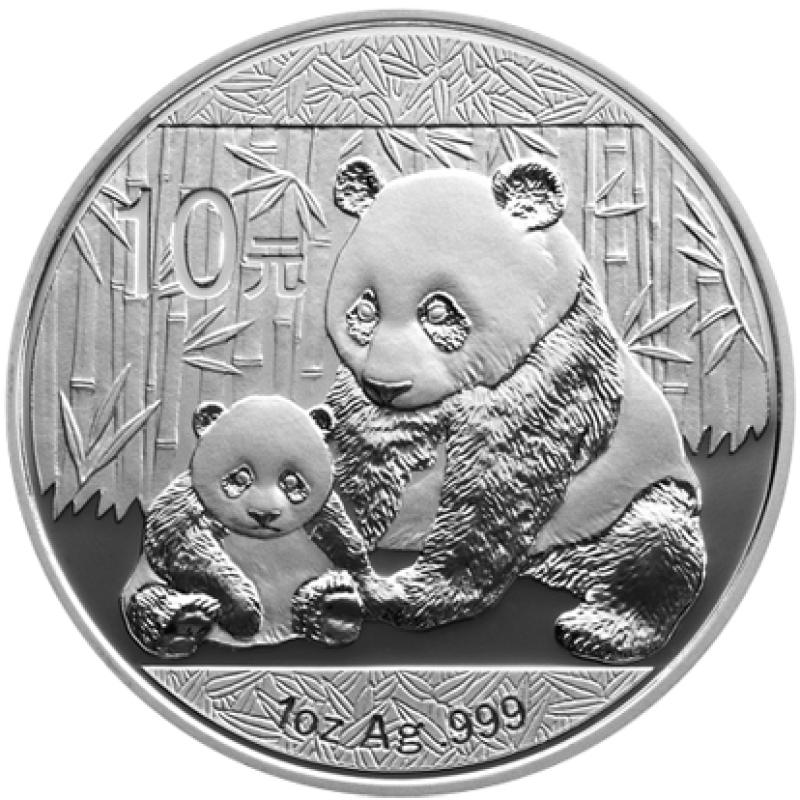 1 kilogram stříbrná mince China Panda 2012 proof