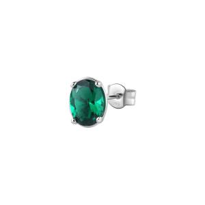 Single náušnice BROSWAY Fancy Life AG 925/1000 Green FLG05- 1 Ks
