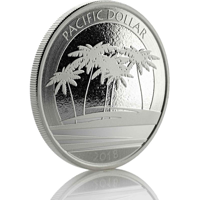 1 unce stříbrná mince Fiji Pacific Dollar 2018