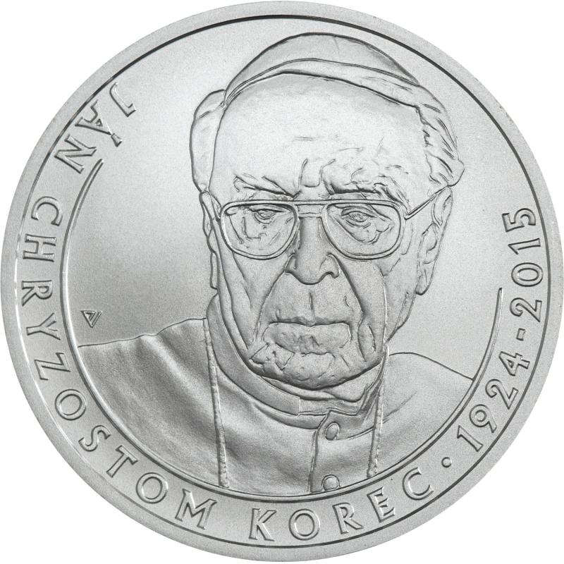 2024-PSM 10 eur Ján Chryzostom Korec-100. výročie narodenia B.K.