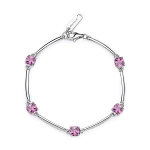 Náramek  BROSWAY Fancy Vibrant Pink   AG 925/1000 FVP05