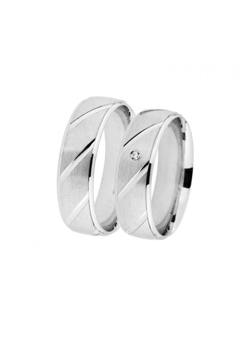 Stříbrný snubní prsten PATTIC AT1301