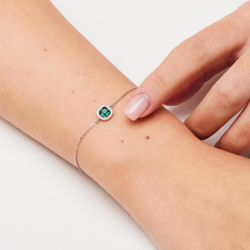 Náramek BROSWAY Fancy Life Green AG 925/1000 FLG136 