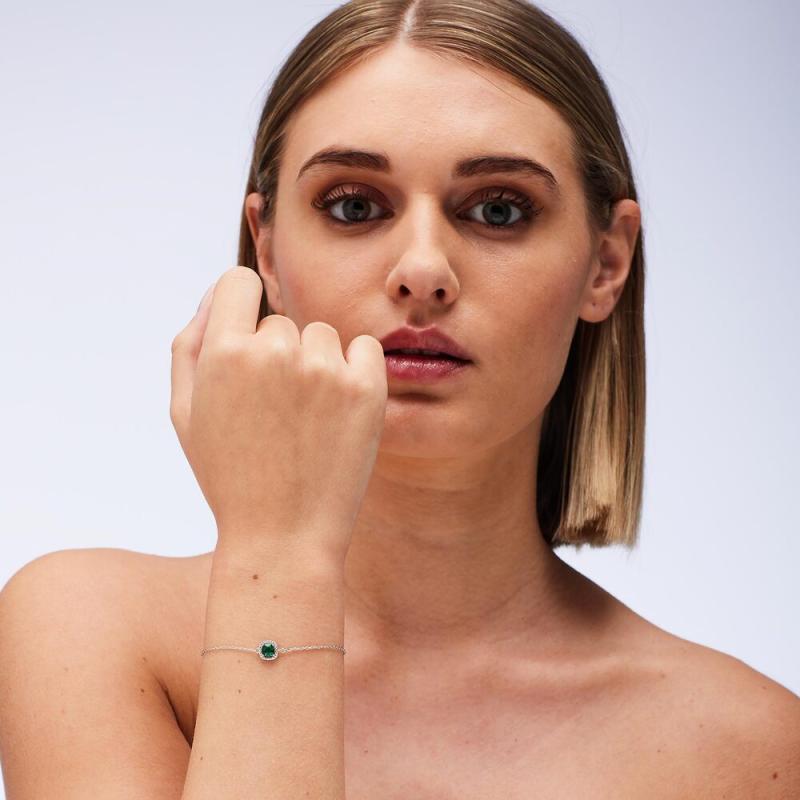 Náramek BROSWAY Fancy Life Green AG 925/1000 FLG136 