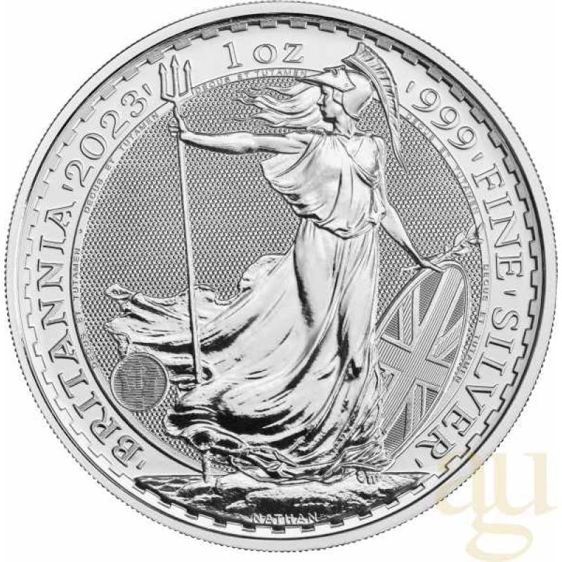 1 Unze Silbermünze Britannia 2023 - King Charles