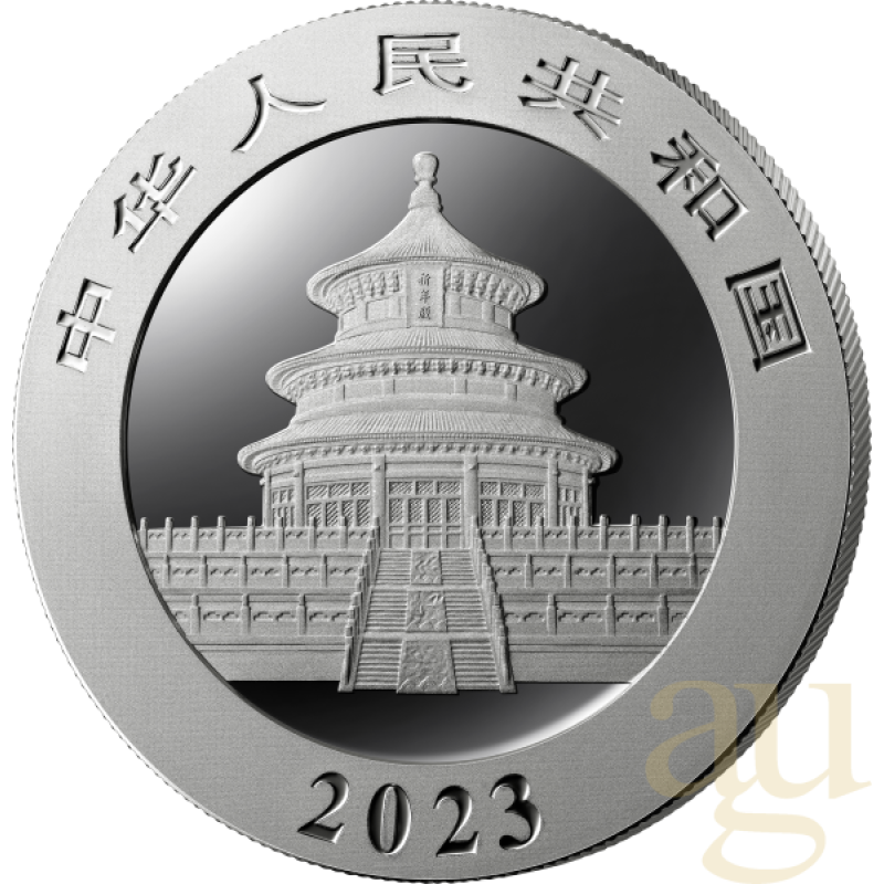 30 Gramm Silbermünze China Panda 2023