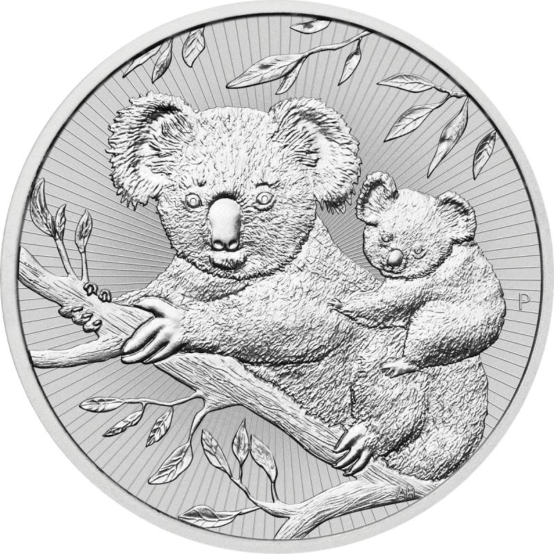 2 unce stříbrná mince Austrálie Next Generation - Piedfort Koala 2018