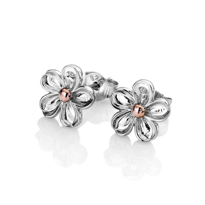 Náušnice Hot Diamonds Forget me not RG DE61804