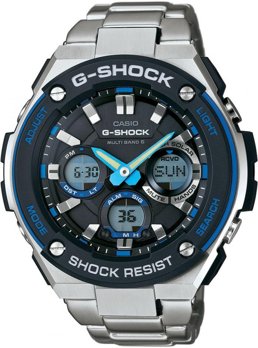 Pánské hodinky CASIO G-SHOCK G-Steel GST-W100D-1A2