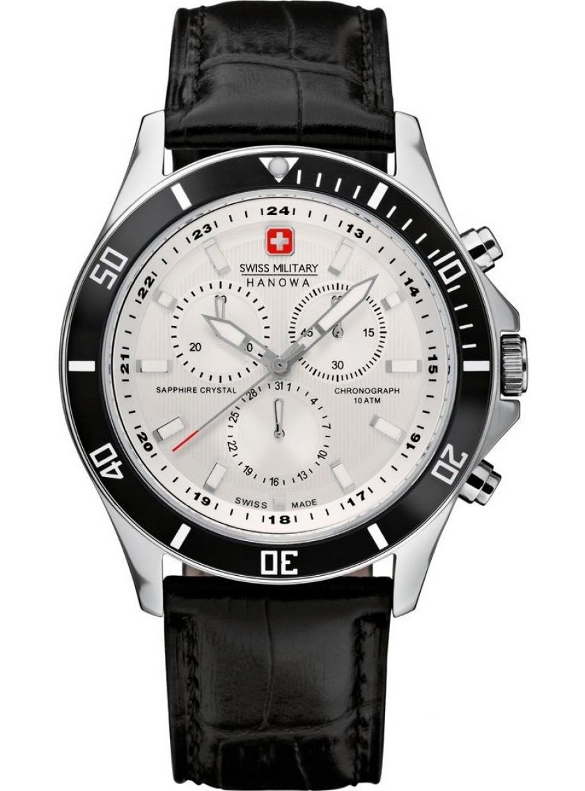 Pánske hodinky SWISS MILITARY Hanova Flagship Chrono 4183.04.001.07