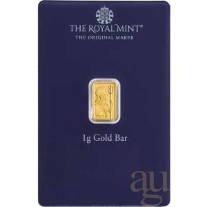 1 Gramm Goldbarren The Royal Mint - Best Wishes