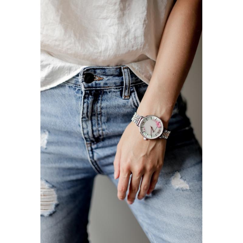 Dámské hodinky JVD SUNDAY ROSE Spirit BLUSH SUN-S18