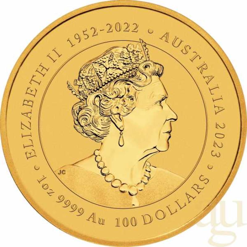 1 Unze Goldmünze Australien Phönix 2023