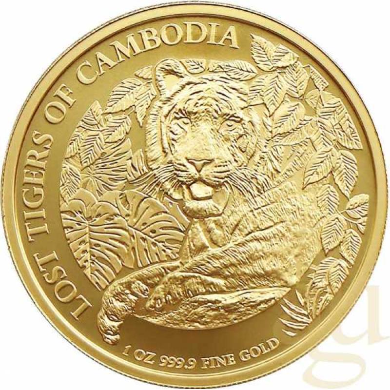 1 Unze Goldmünze Kamerun Gepard 2022